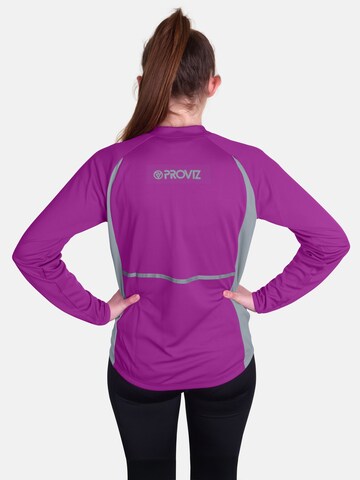 T-shirt fonctionnel Proviz en violet