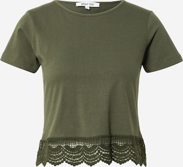 ABOUT YOU Shirt 'Suki' in Green: front
