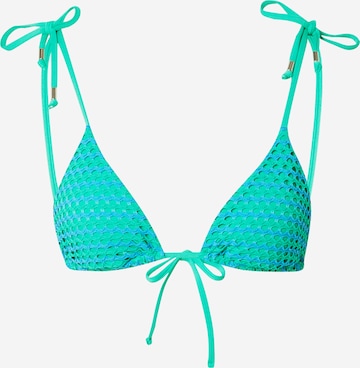 Top per bikini di Seafolly in verde: frontale