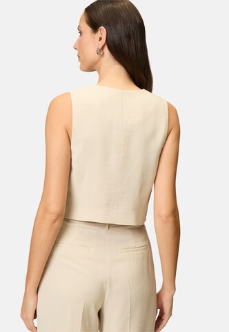 Gilet de costume zero en beige