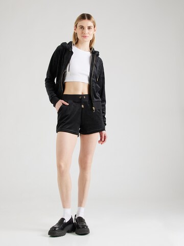 Juicy Couture Regular Hose 'Dach Eve' in Schwarz