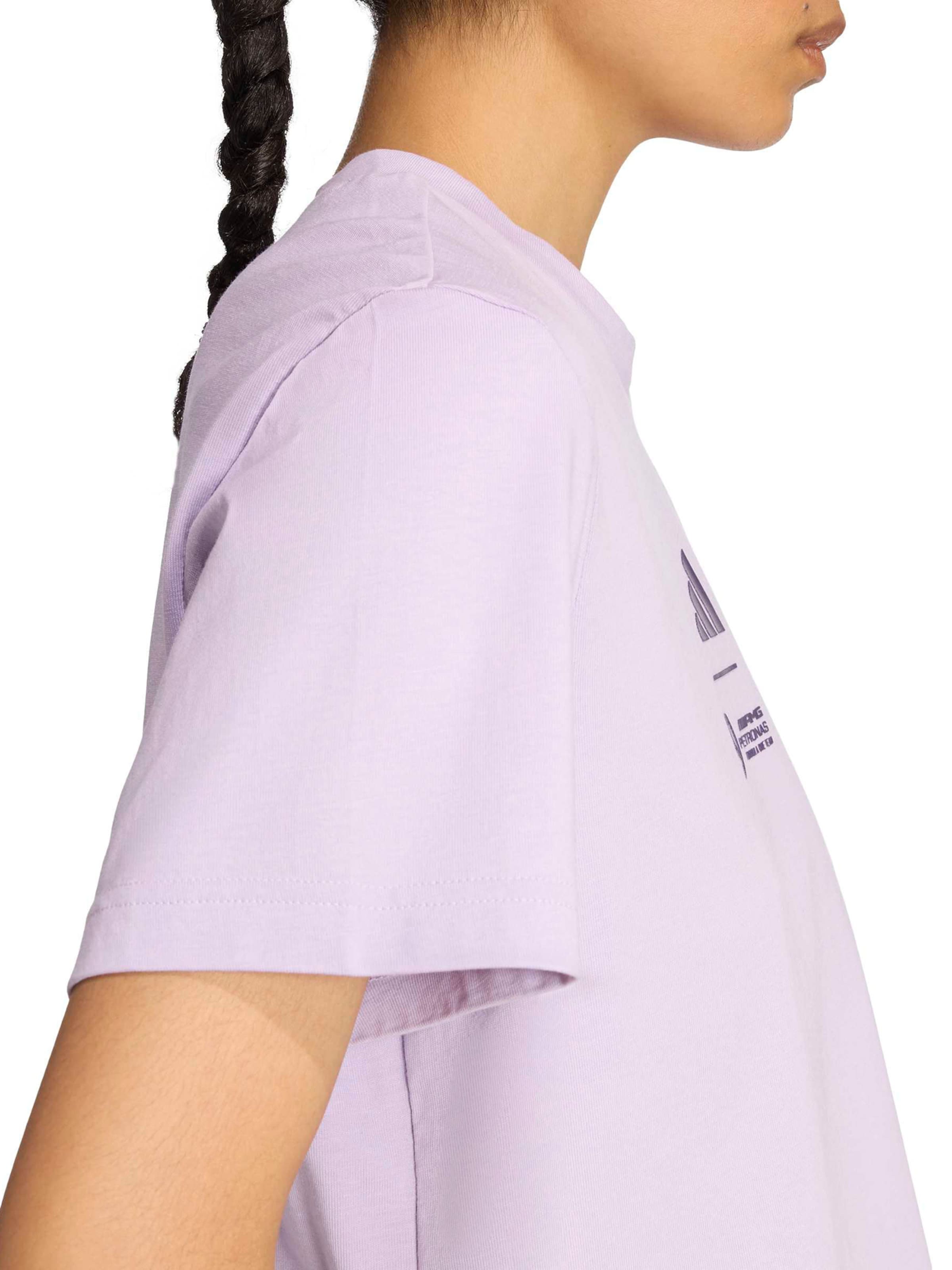 purpurinė ADIDAS PERFORMANCE Sportiniai marškinėliai 'Mercedes - AMG Petronas Formula One Team'