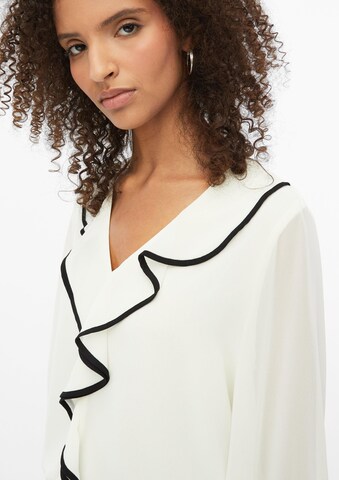 s.Oliver Blouse in Beige: voorkant