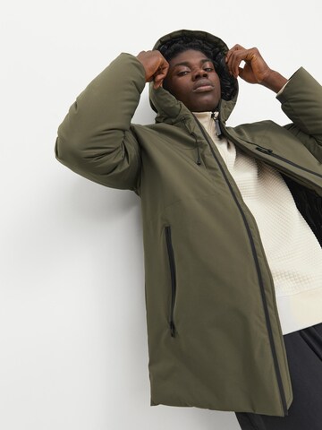 JACK & JONES Winter Jacket 'Payne' in Green