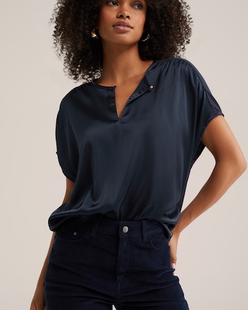 Chemisier WE Fashion en bleu