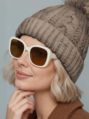 Neverless Mütze '1980'‌‌‌‌‌‌‌‌‌ in Beige