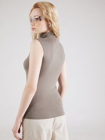 WEEKDAY Top 'Lykke' in Grey