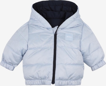 BOSS Winterjas in Blauw: voorkant
