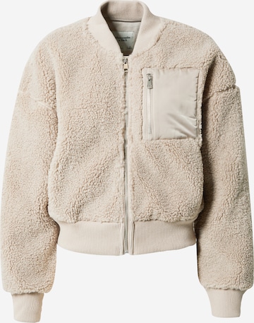 Abercrombie & Fitch Jacke in Grau: predná strana