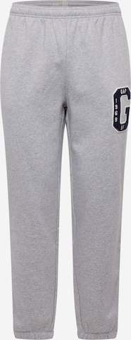 GAP Tapered Trousers in Grey: front