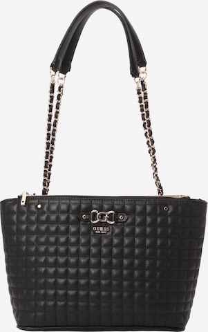 juoda GUESS Rankinė ant peties 'Nadira': priekis