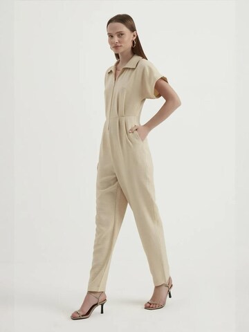 Hiccup Jumpsuit in Beige