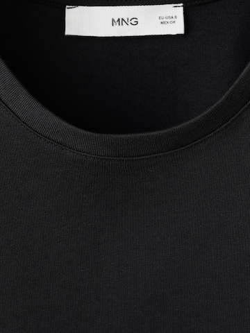 MANGO T-shirt 'BLONDE' i svart