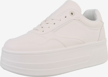 Ital-Design Sneaker in Beige: Vorderseite