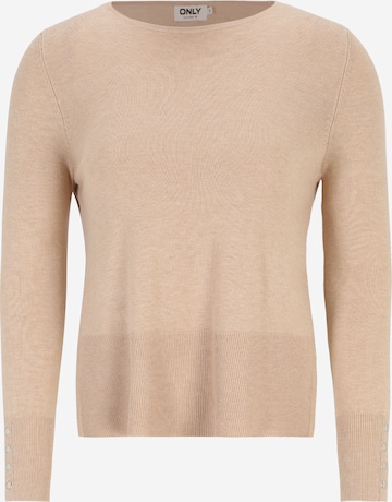 Only Petite Svetr 'JULIE' – béžová: přední strana
