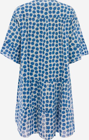 Zwillingsherz Shirt Dress 'Charlotte' in Blue