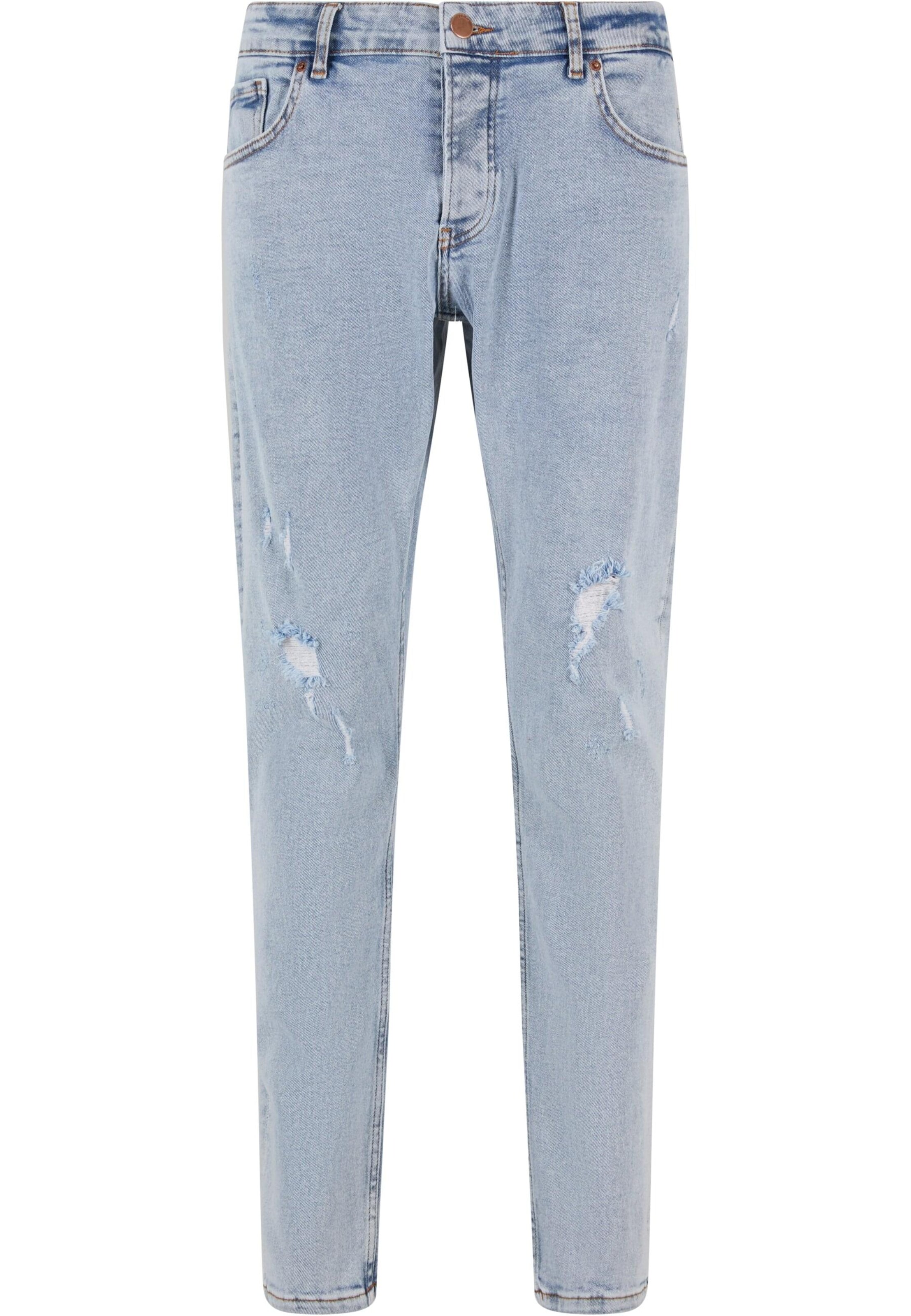 2Y Premium Skinny Jeans in Blauw: voorkant