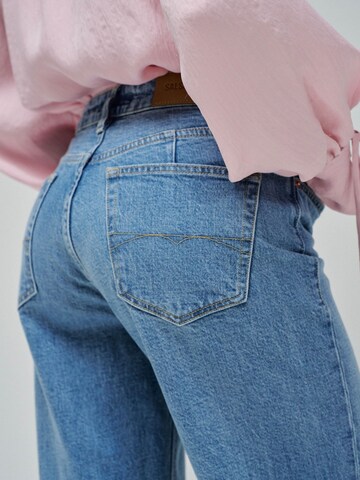 Salsa Jeans Wide leg Jeans 'True' in Blauw