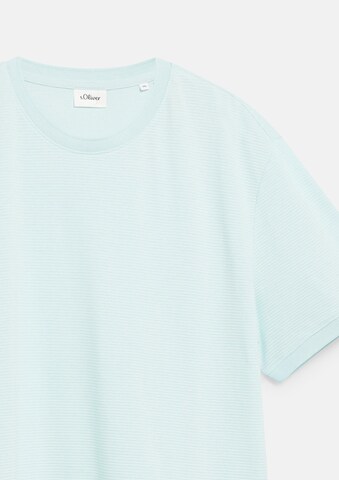 s.Oliver Men Big Sizes Shirt in Blue