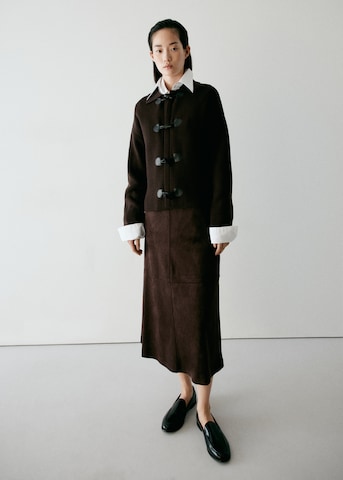 MANGO Skirt 'TOR' in Brown: front