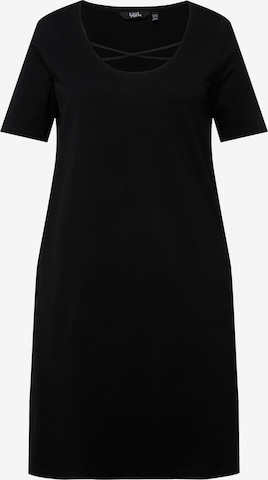 Ulla Popken Kleid in Schwarz: Vorderseite