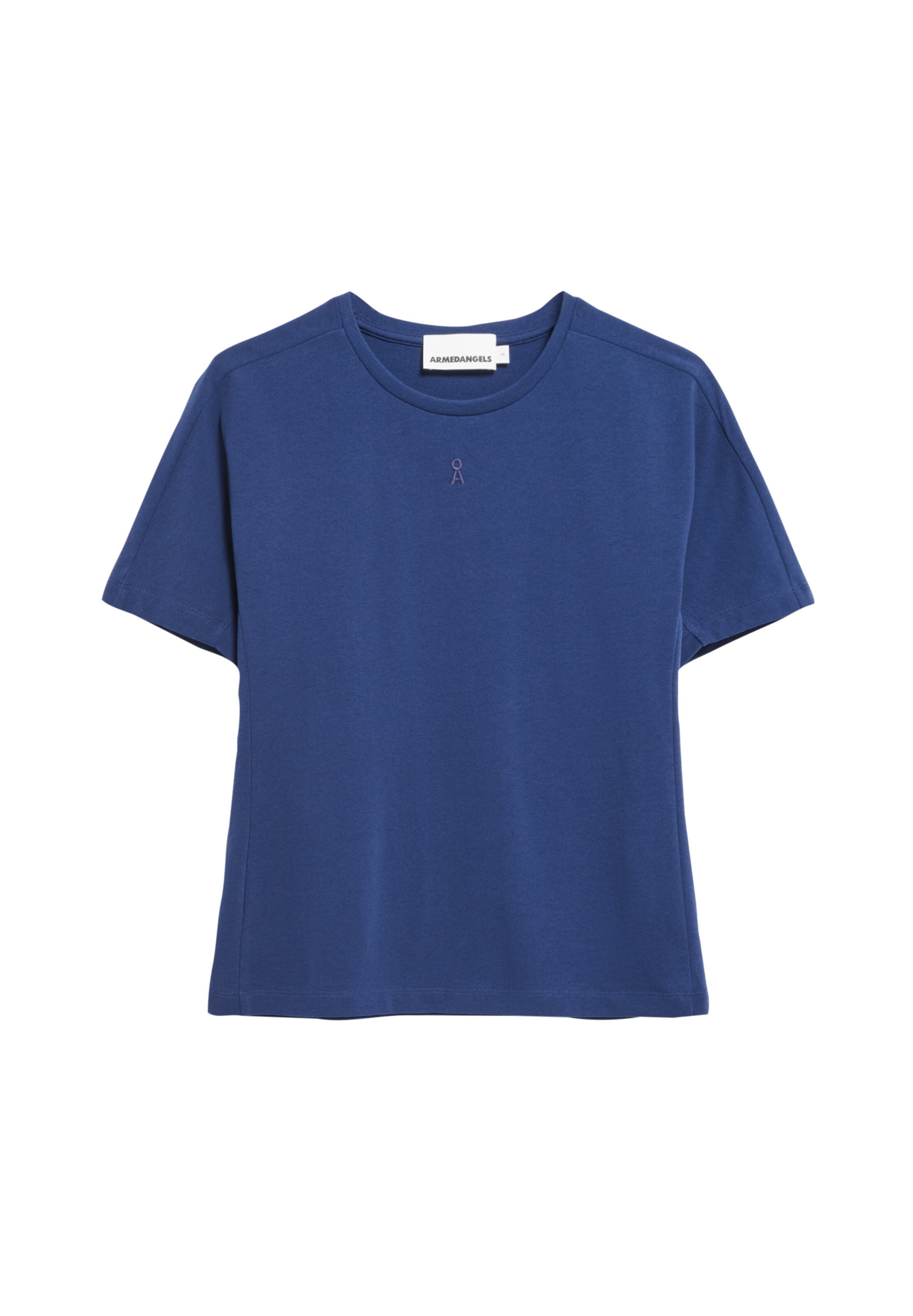 T-shirt ARMEDANGELS en bleu : devant