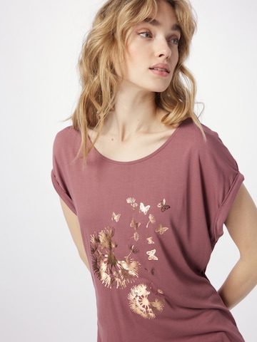 T-shirt 'Claudia' ABOUT YOU en rose