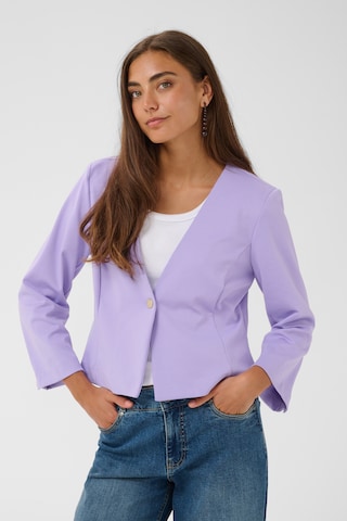 CULTURE Blazer 'Eloise' in Purple: front