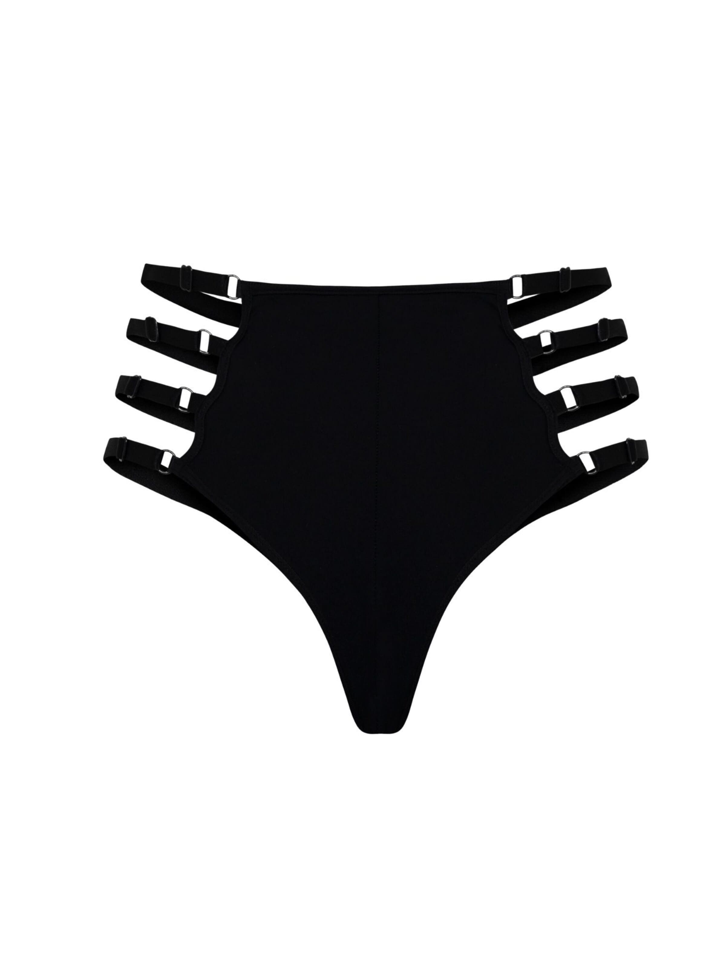PROMEES Boyshorts in Black: front