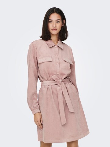 Robe-chemise 'Inge' JDY en rose : devant