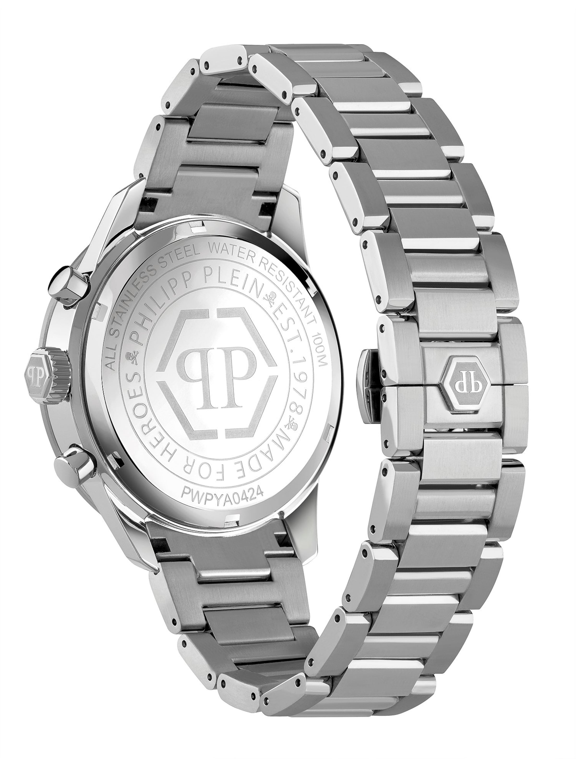 Orologio analogico di Philipp Plein in argento