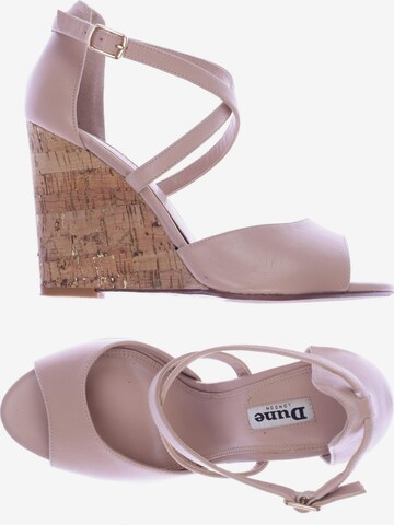 Dune LONDON Sandalen 37 in Beige: predná strana