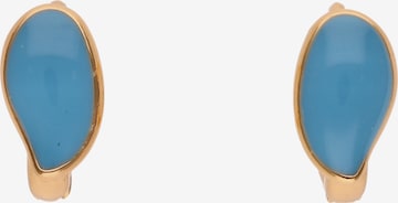 Boucles d'oreilles faina en or : devant