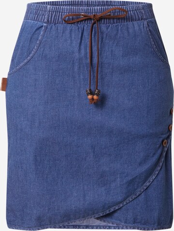 Alife and Kickin Skirt in Blue: front