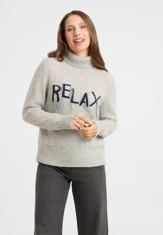 Frieda & Freddies Sweater in Grey: front