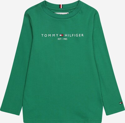 TOMMY HILFIGER T-Shirt en marine / vert / grenadine / blanc, Vue avec produit