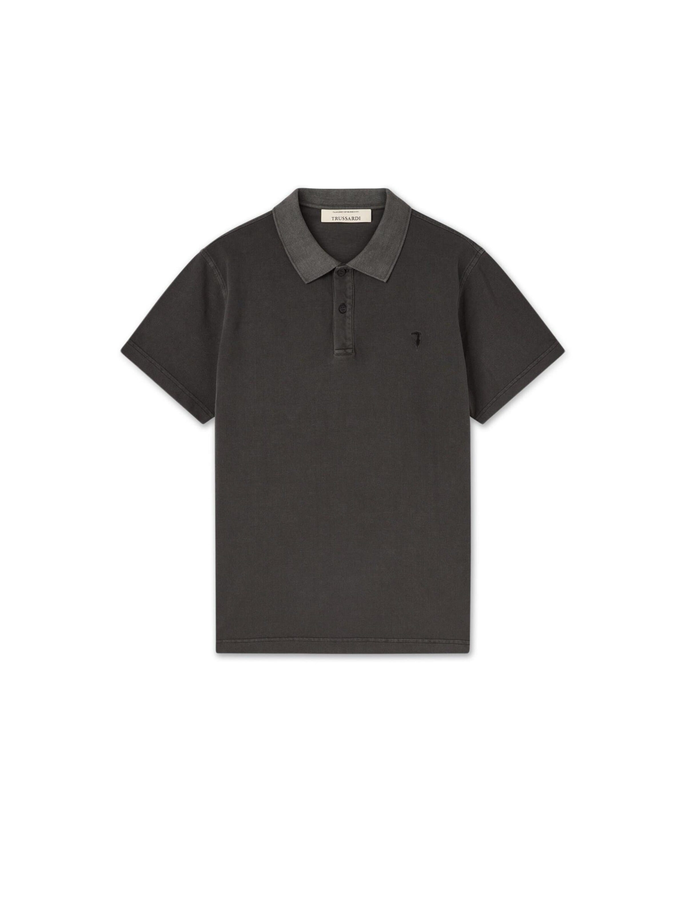 Trussardi Shirt in Zwart: voorkant