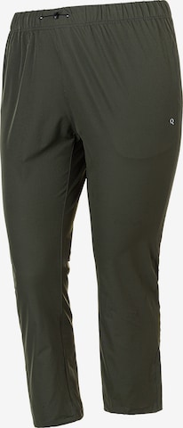 Q by Endurance Loose fit Workout Pants 'CARPO' in Green: front