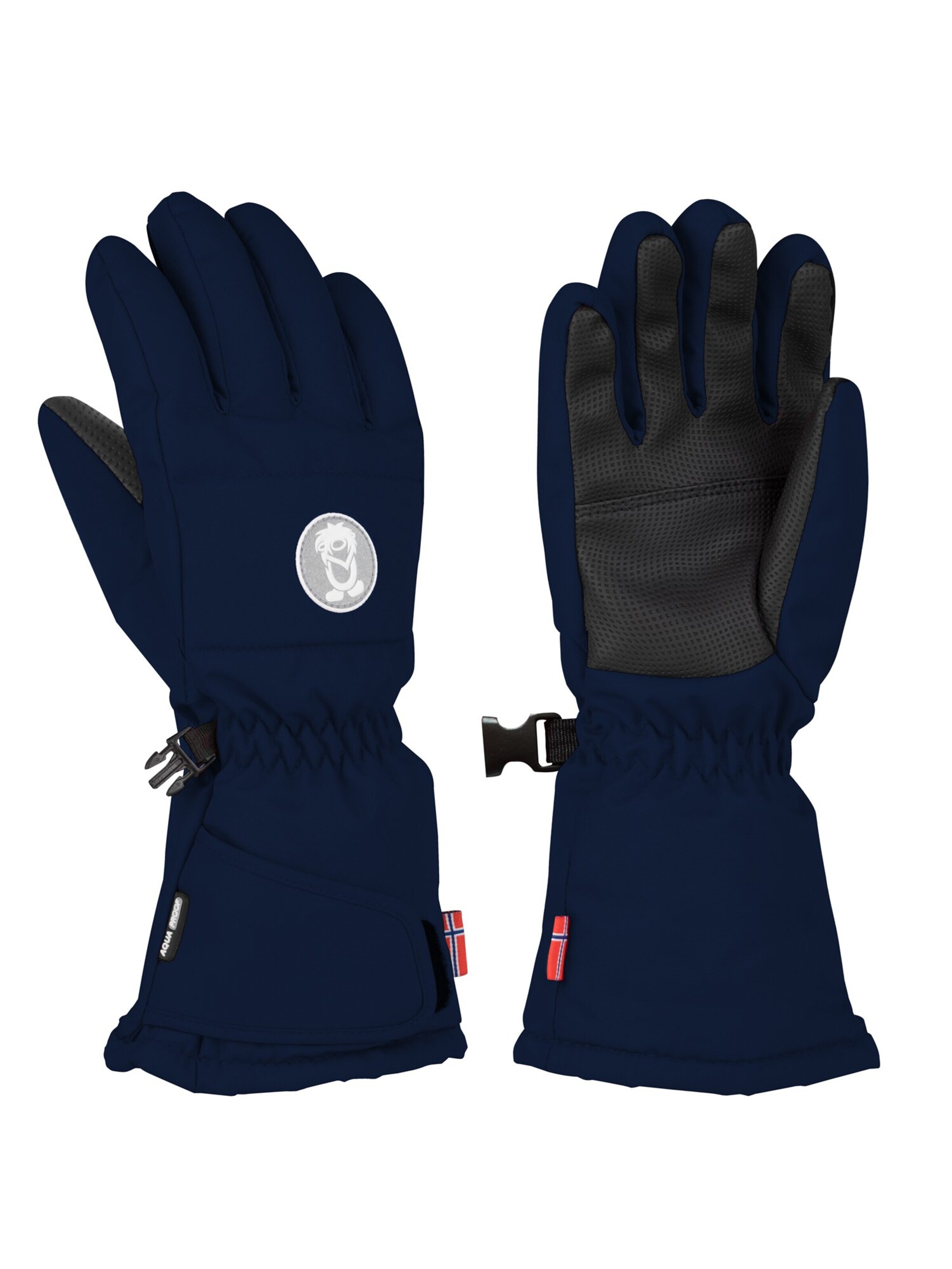 TROLLKIDS Gloves in Blue: front