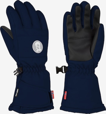 TROLLKIDS Gloves in Blue: front