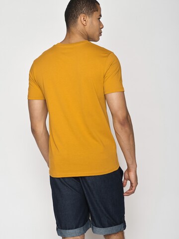 GREENBOMB Shirt 'Nature Valley' in Yellow