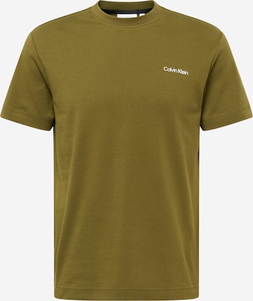 Maglietta di Calvin Klein in verde: frontale