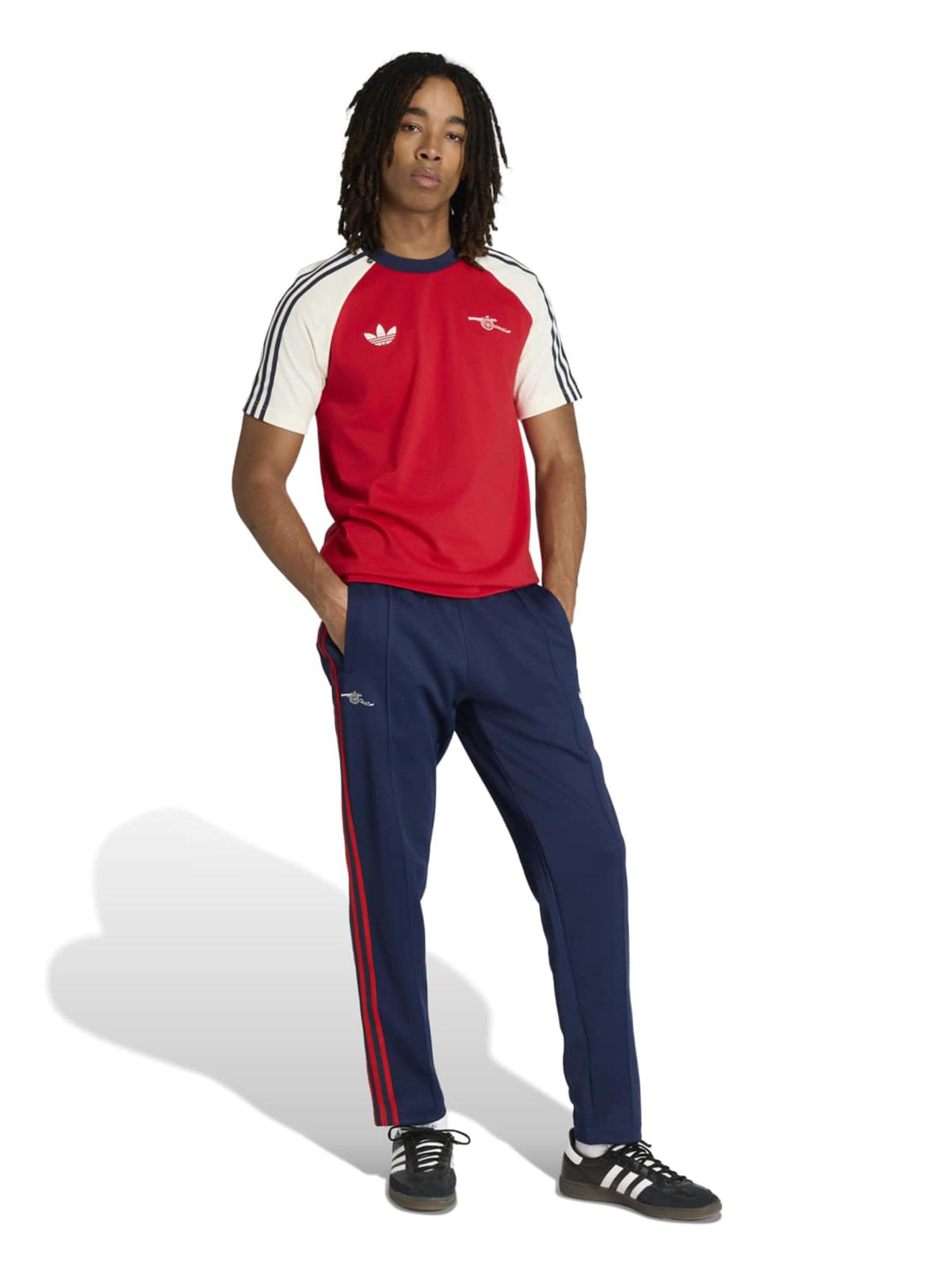 mėlyna ADIDAS PERFORMANCE Standartinis Sportinės kelnės 'AFC'