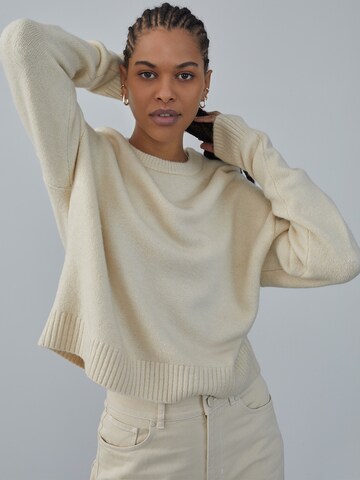 Pull-over 'Samira' LeGer by Lena Gercke en beige