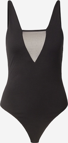 juoda ABOUT YOU Marškinėliai-glaustinukė 'Darleen': priekis