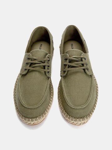 Pull&Bear Mokassin in Grün