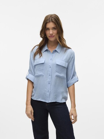 Camicia da donna 'VMFabiana' di VERO MODA in blu: frontale