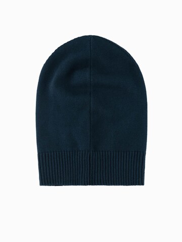 Ombre Mütze in Blau