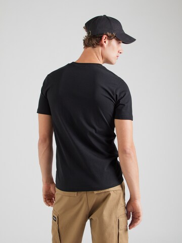 19V69 ITALIA Shirt 'PEDRO' in Black: back