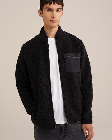 WE Fashion Overgangsjakke i sort: forside